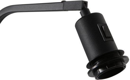 Stehlampe Stang 4738ZW, schwarzes Metall, 152 cm, moderne Leuchte, neigbar, Steinhauer