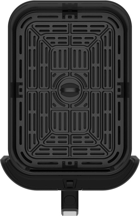 Tomado TAF8002B – Große Heißluftfritteuse – XXL-Heißluftfritteuse – 8 Liter – Heißluftfritteuse – Sichtfenster – Touch-Bedienung – 7 Automatikprogramme – Schwarz