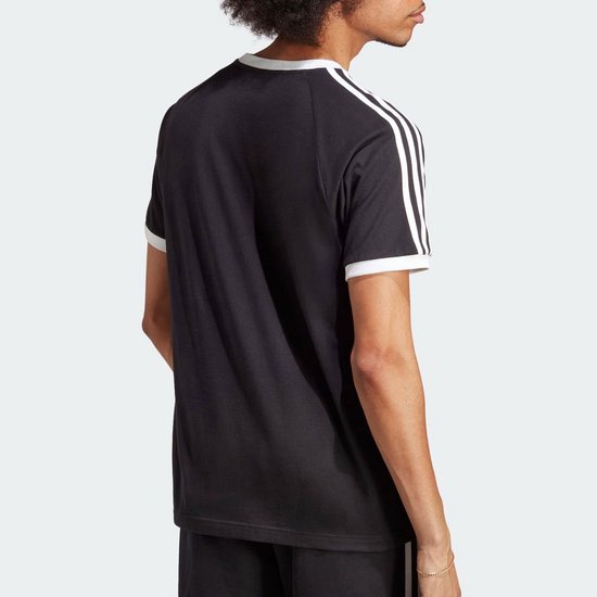 adidas Originals Adicolor Classics 3-Stripes T-Shirt – Herren – Schwarz – L