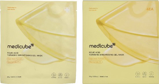Medicube Kojic Acid & Turmeric Brightening Gel-Maske