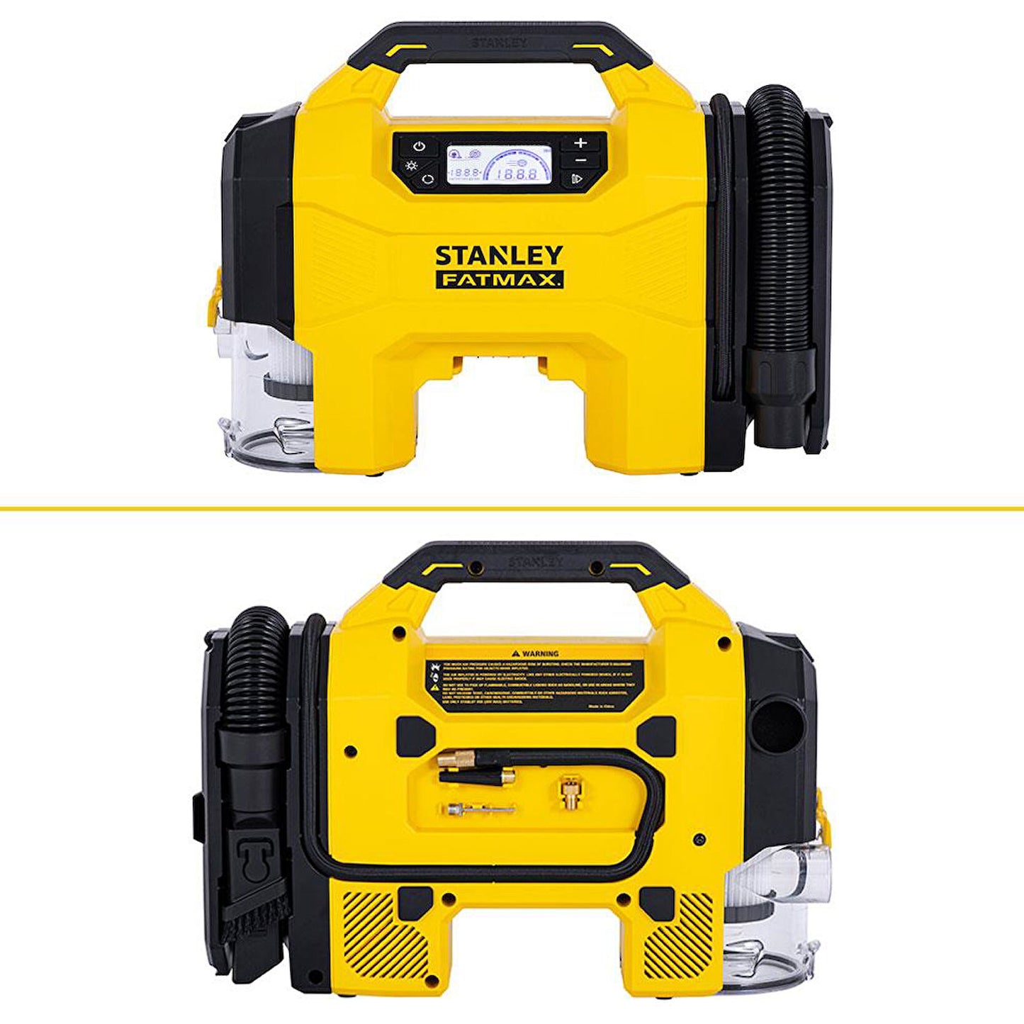 Stanley Fatmax 3-in-1-Kompressor-Staubsauger SXVI02001A - 370 x 143 x 261 mm