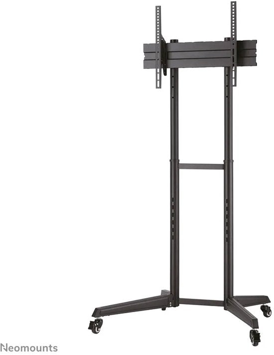 Neomounts FL50-540BL1 mobiler TV-Bodenständer – 37–70" – Höhenverstellung 128,5–145 cm – schwarz