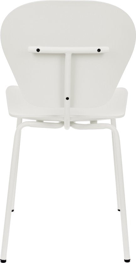 Zuiver The Ocean Chair Esszimmerstühle Coconut Milk - 2er Set