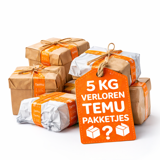 Temu Mystery Box - 5 Kilo - Ungeöffnete verlorene Temu-Pakete - Mittel bis Groß