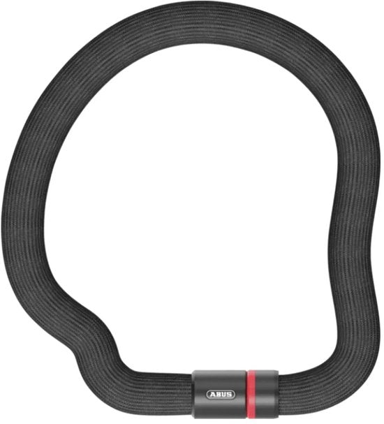 Fahrradschloss ABUS Kettenschloss – Goose Lock 6206K – Sicherheitsstufe 7 – schwarz – 110 cm – Geeignet für E-Bikes und City-Bikes