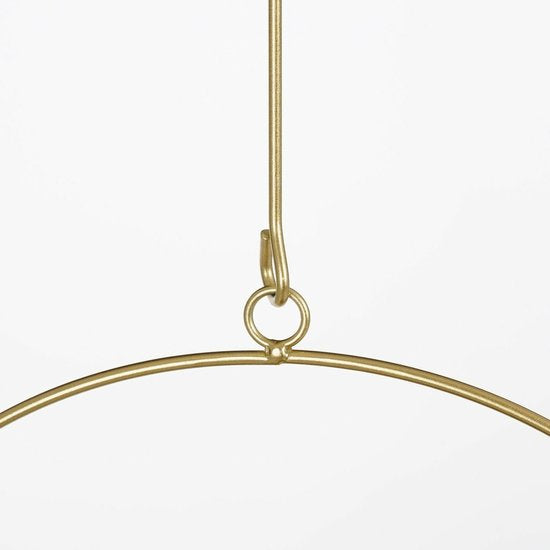 Mica Decorations Dexter Blumentopf hängend - L34 x B14 x H65 cm - Gold
