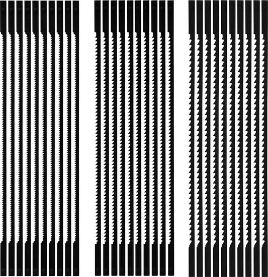 VONROC Figurensägeblätter - 30Stk. - für Stichsägemaschine SS501AC und universell geeignet
