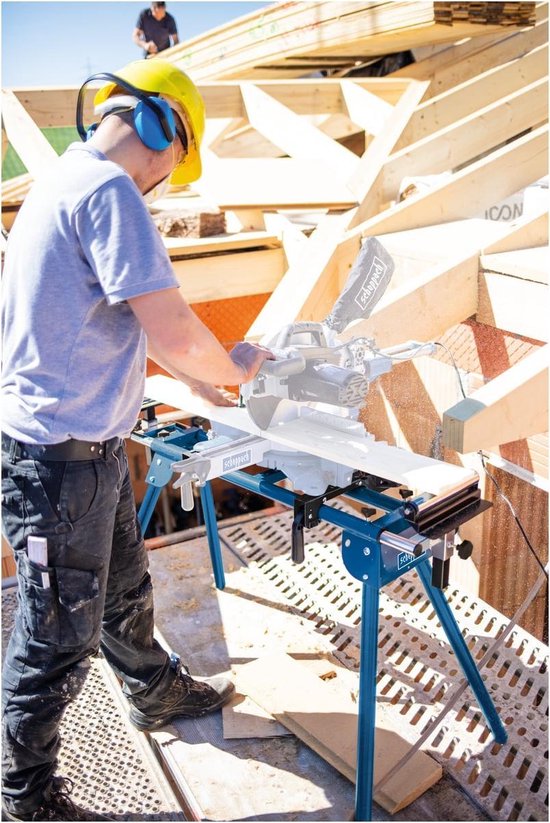 Scheppach Universal-Untergestell UMF1600 für Kapp- und Gehrungssägen | 1000 – 1650 mm | 150 kg