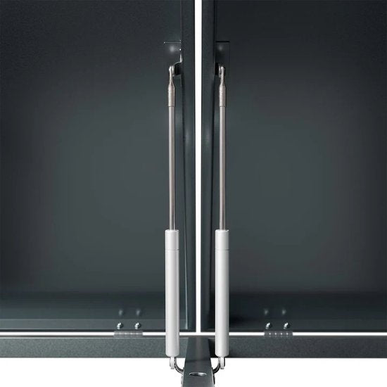 Metall Container Lagerung Arel - 120L - 2-teilig