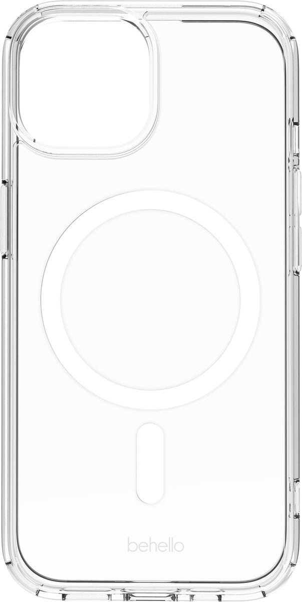 BeHello Tasche iPhone 15 - MagSafe - Transparent