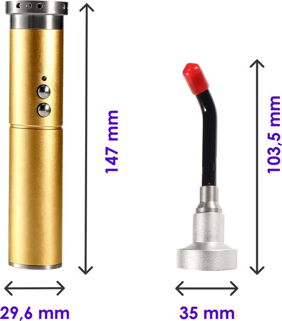 Panacea Rotlichttherapie ReviveTorch Tragbare Rotlichttherapie Lampe