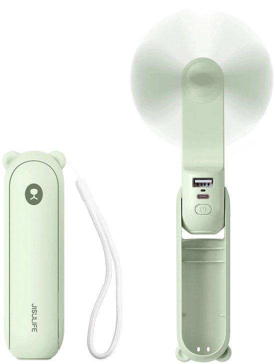 Jisulife Mini-Handventilator Life8 Plus – tragbarer USB-Ventilator