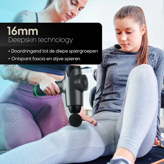 Palmero® Pro Massagepistole - Bis zu 60% tiefer - Extrem leise & leistungsstark - Lange Batterielebensdauer - 30 Geschwindigkeiten - 6 Kopfstücke - Kostenloses E-Book - Massagegeräte - Massagepistole - Inkl. tragbarem Kompaktkoffer