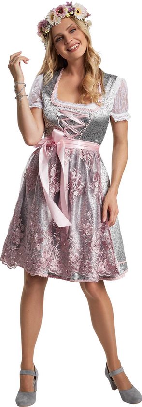 Dressforfun Mini-Dirndl Sonthofen Modell 2 XXL - Faschingskostüm Kostüm Halloween Kostüm Fasching Kostüm Karneval Party Kostüm - 304664