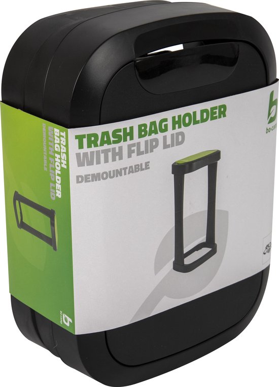 Bo-Camp BC Müllsackhalter „Flip“ mit Deckel – Mülleimer