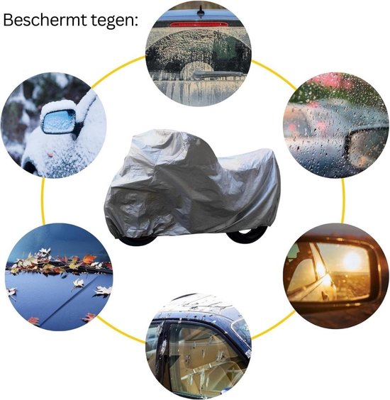 Urban State Motorradabdeckung - Rollerabdeckung - Motorradabdeckung wasserdicht Outdoor - Größe XXL