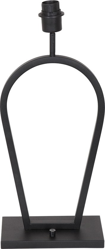 Steinhauer Tischlampe „Stang“ – schwarz – Metall – 3503ZW