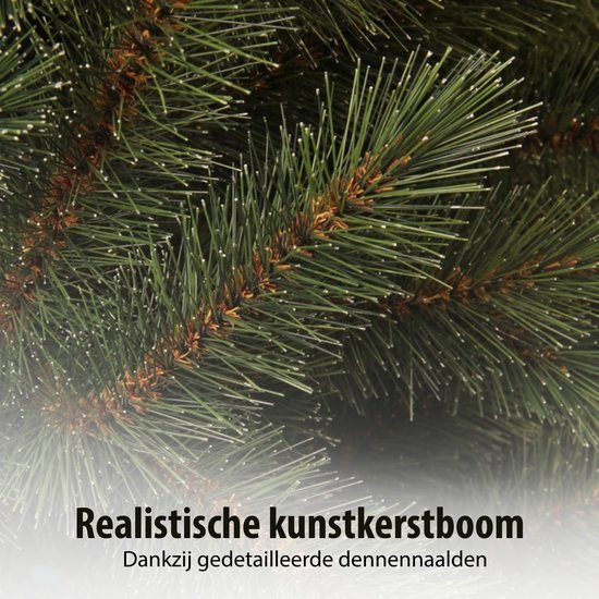 Black Box Trees Toronto Deluxe Weihnachtsbaum – Kunstbaum mit üppiger Optik und 1562 Zweigen – Weihnachtsdekoration für den Innenbereich – Klappkonstruktion zum schnellen Aufstellen – H 230 x Ø 155 cm – Grün