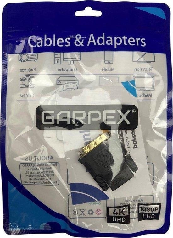 GarpexÂ® DVI 24+1 auf HDMI Adapter - 1080p Full HD Konverter für Bild und Ton