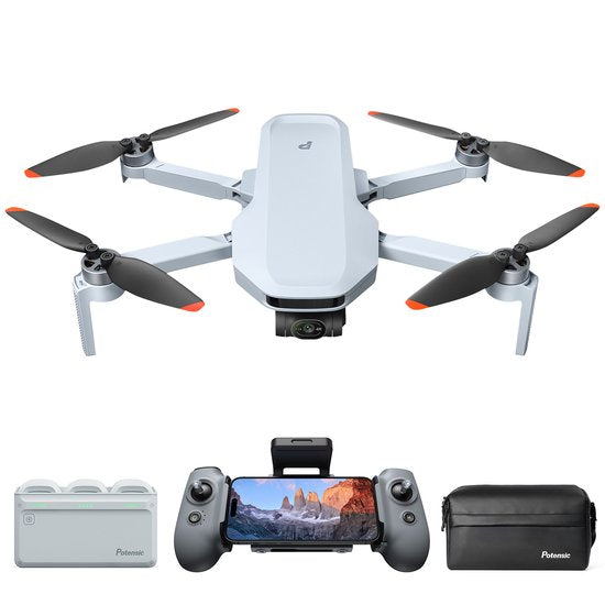 Potensic ATOM 2 Fly More Combo EU – 8K-Drohne – 1,2-Zoll-CMOS-Sensor – 10 km Reichweite – 32 Minuten Flugzeit – 249 Gramm