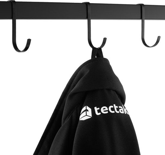 tectake - Wandgarderobe mit Hutablage Westwood - industrial dark - 404433