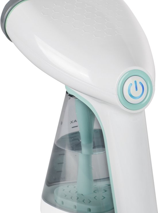 Princess 332846 Kleiderdampfer – Handdampfer – 2 Dampfstufen – Abnehmbarer Wassertank – Schnelles Aufheizen – inklusive Aufsteckbürste – 1600 W
