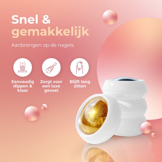 Moods Gellac 6-teiliges Set - Gel-Nagellack Starter Pack - Gel-Nagellack - 8ML - Chrome Enchantments - Gellac - Nails - Chic Colours - HEMA & TPO-free