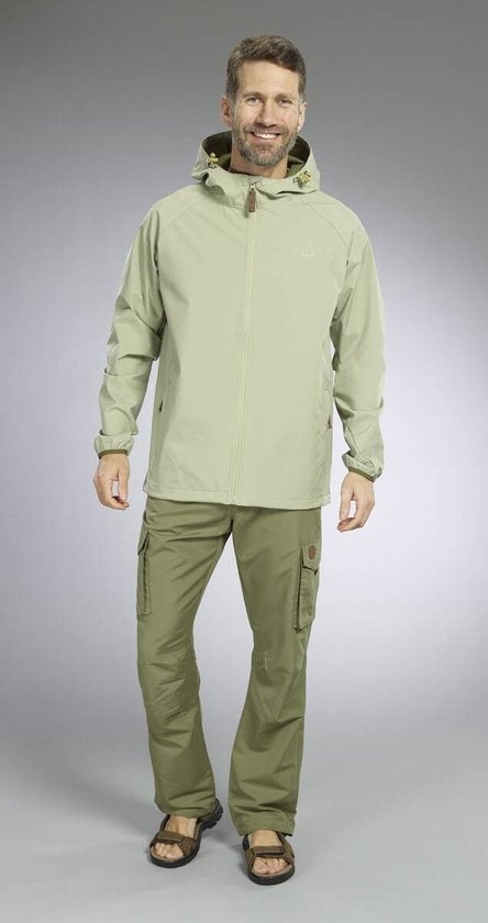 Trekkingbroek, kleur olijf, maat XXL