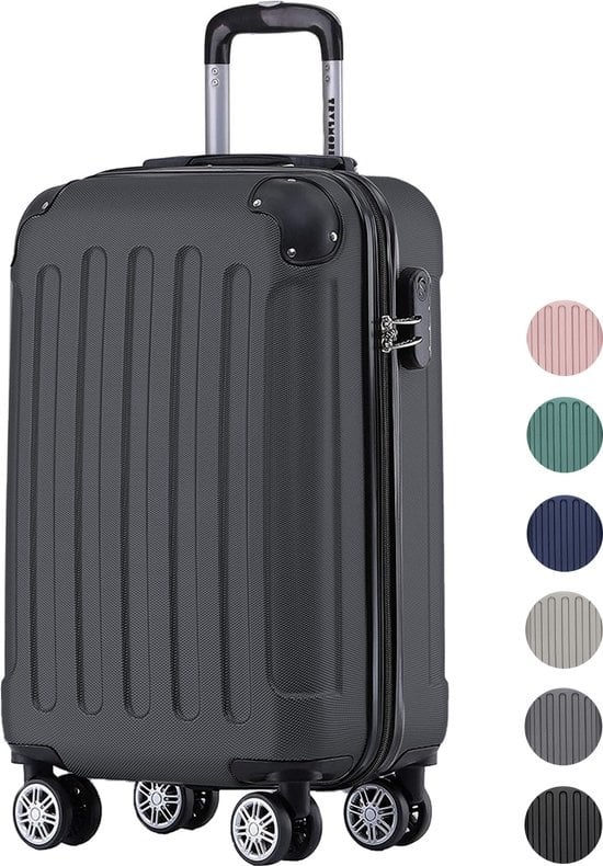 TRVLMORE - Koffer - Handgepäck - 54x36x20cm - 38L - Schwarz