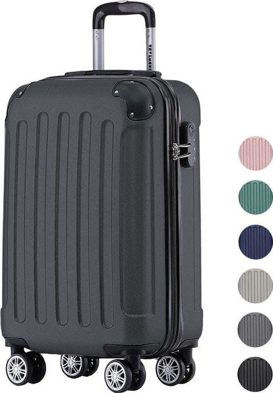 TRVLMORE - Koffer - Handgepäck - 54x36x20cm - 38L - Schwarz