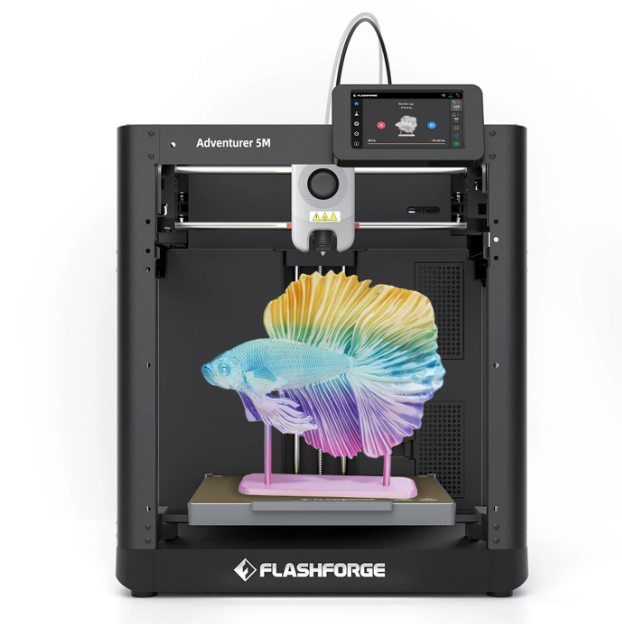 FlashForge Adventurer 5M 3D-Drucker – 600 mm/s – 220 × 220 × 220 mm – Direktextruder