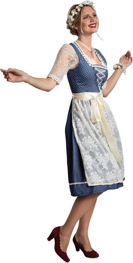Dressforfun - Midi-Dirndl Kleinwalsertal - Modell 2 XXL - Kostüm - 304644