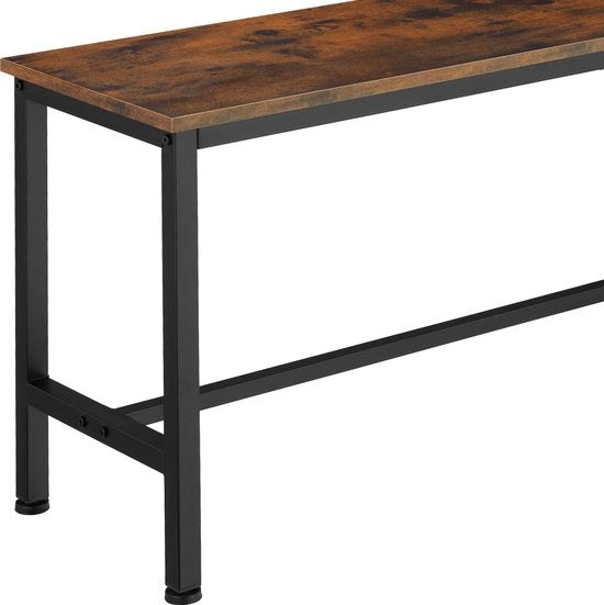 tectake - 2 Sofas Fairfield industriell dunkelbraun - 404547