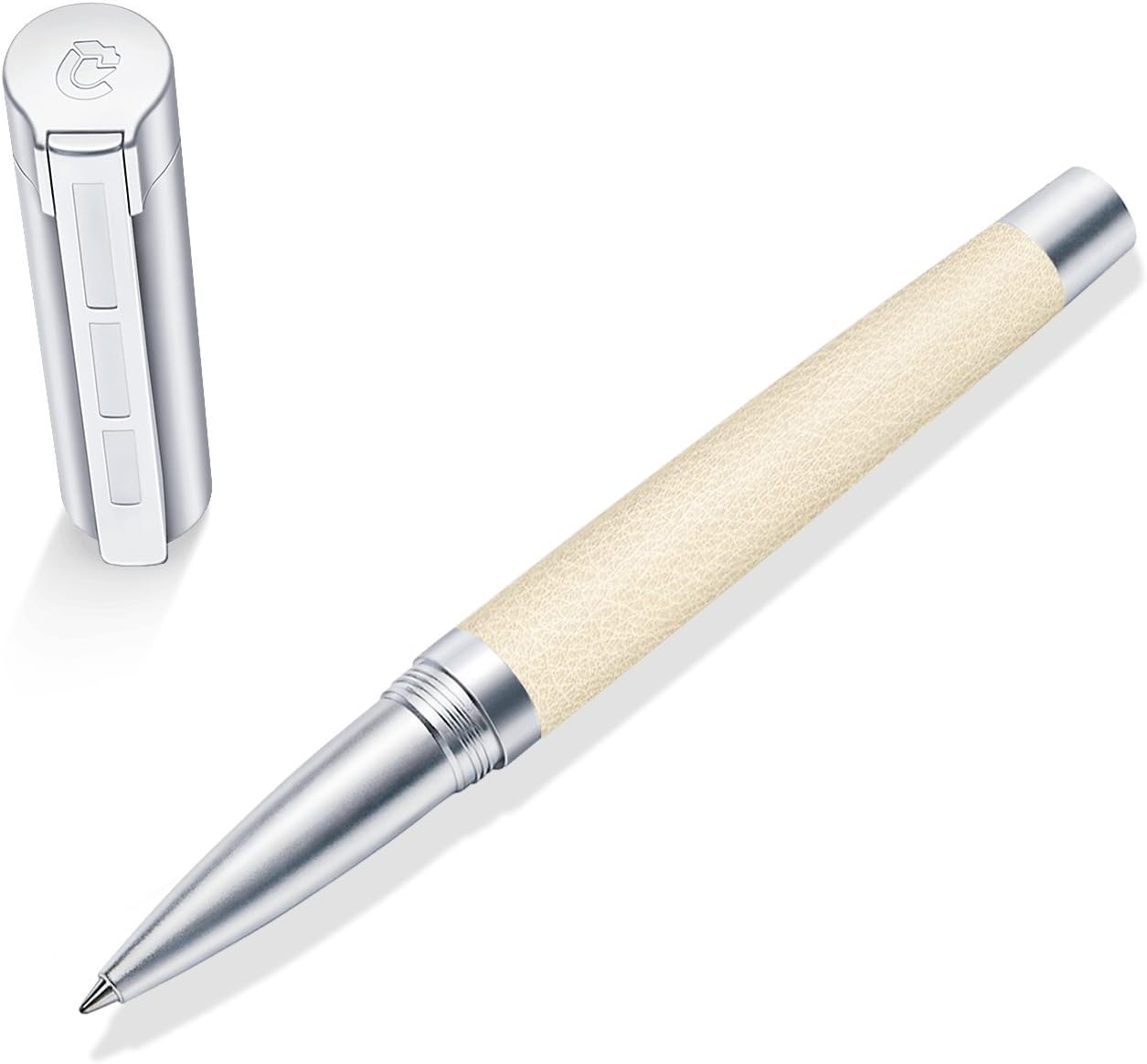 Staedtler Initium Corium Rollerball beige Leder - Premium Qualität