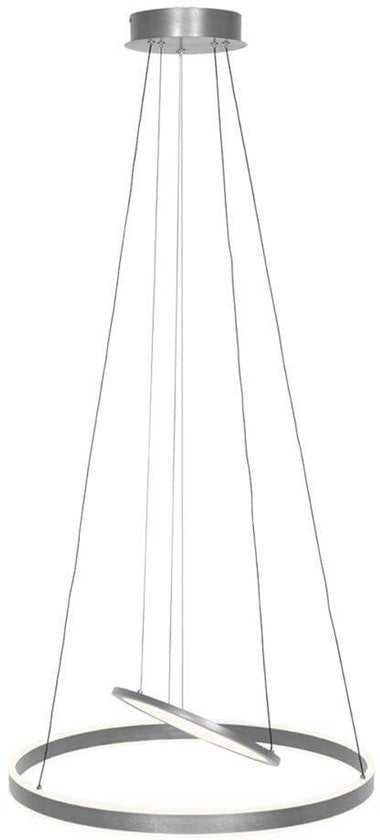 Hängeleuchte Ringlux 3514ST aus Stahl, 60 cm, höhenverstellbar – Steinhauer Moderne Innenbeleuchtung