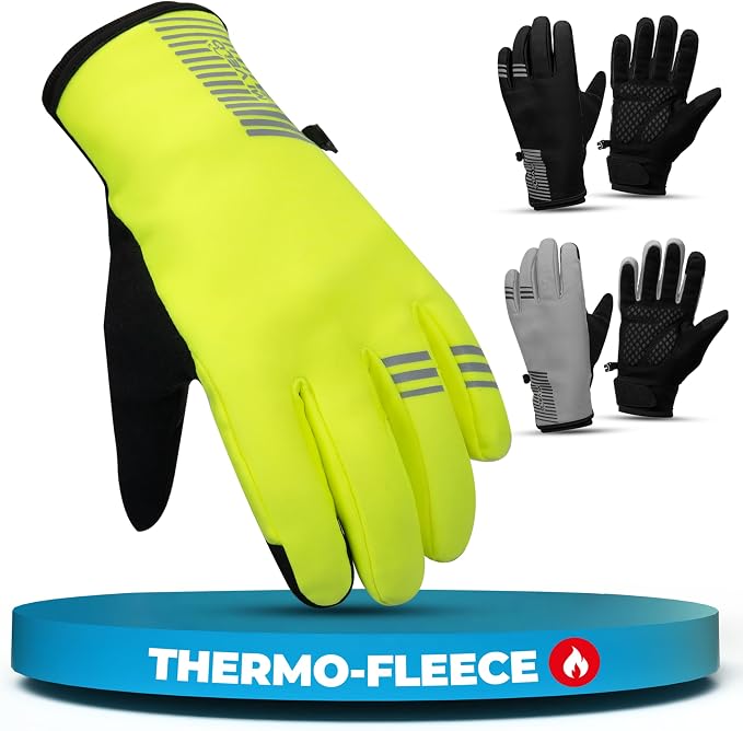 MIVELO Winterhandschuhe – 3M Thinsulate – Wasserdicht & winddicht – Touchscreen-fähig