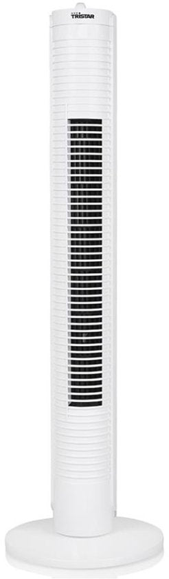 Tristar Turmventilator – Timer bis zu 120 Min. – Schwenkbar – 3 Geschwindigkeitsstufen – Leise & kompakt – VE‑5900 – Weiß