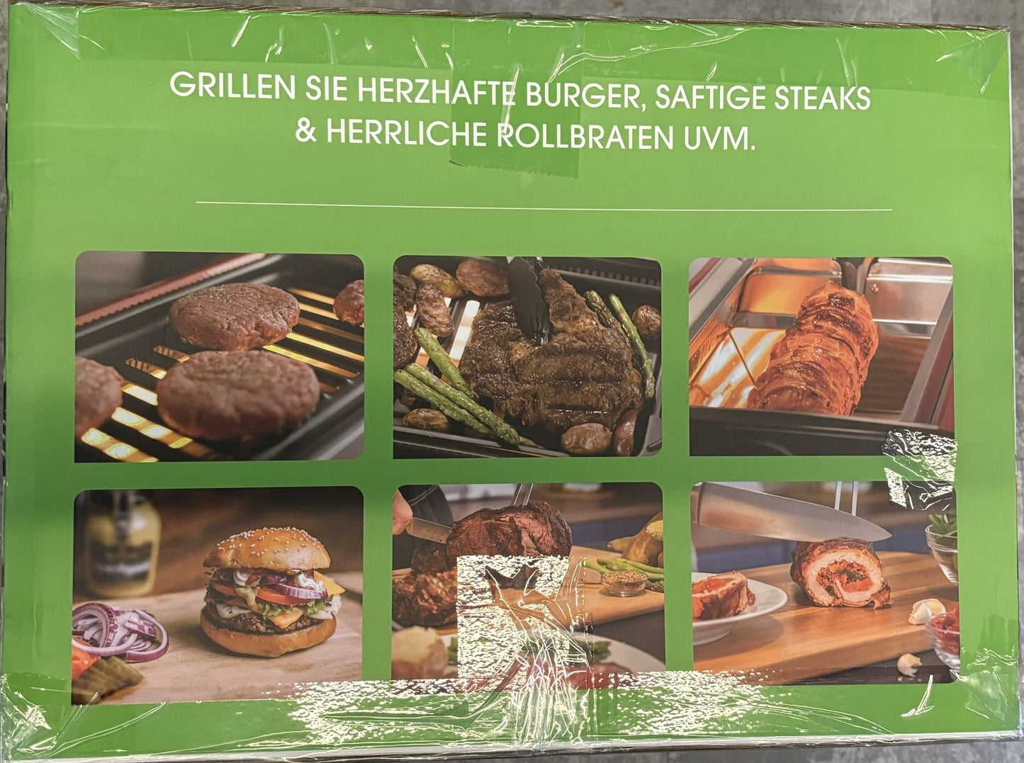 Livington Rotisserie Chef Schwarz – Drehspieß-Grill und Tischgrill 2-in-1