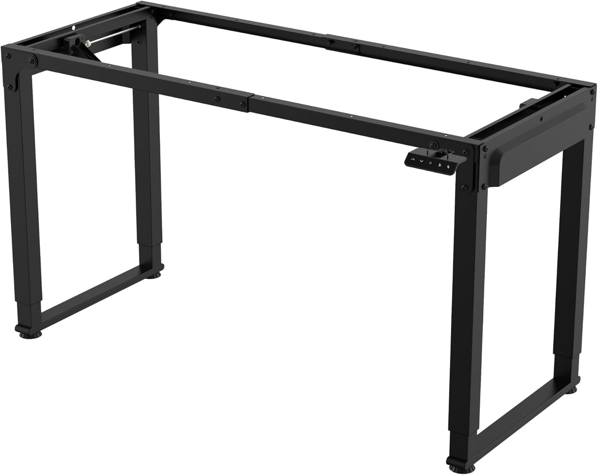 Vdd gaming Elektrisch verstellbares Gaming-Tischgestell - schwarz - 90 x 79,5 x 10,8 cm - stabiles Stahlgestell