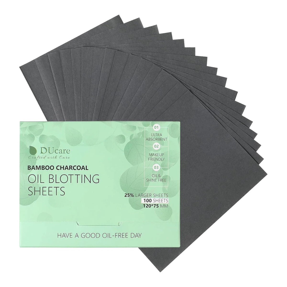 DUcare Öl-Blotting-Tücher für das Gesicht – 100 Stück