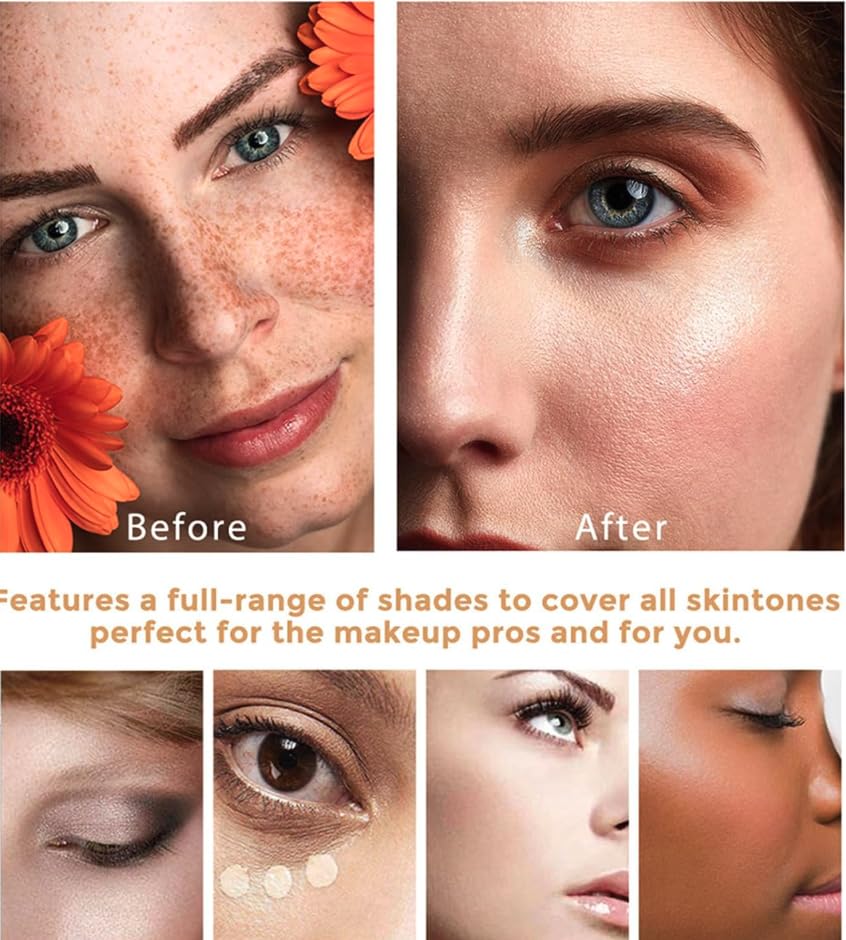 Faas TLM Foundation - Farbverändernde Foundation - Passt sich dem Hautton an - Feuchtigkeitsspendend & hypoallergen - 24 Stunden Halt - Wasserfest - Ultra HD Make-up - Sonnenschutzfaktor 15