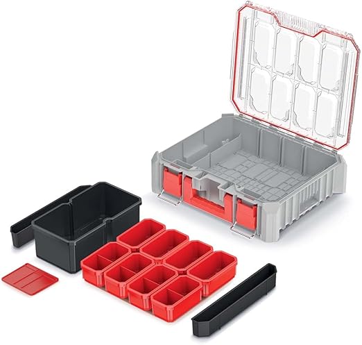 Kistenberg C BLOCK BRIDGE Cool Grey 4C Werkzeug-Organizer mit Boxen