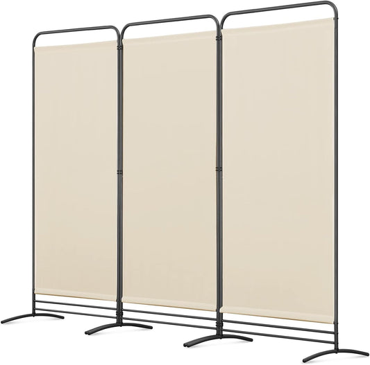Angel Living Faltwand - 3 Paneele - 243 x 180 cm - Beige