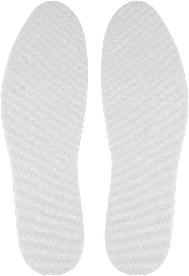 Fockety Einlegesohlen – Atmungsaktives Latex – Antibakteriell – Geruchsabsorbierend – Weiß