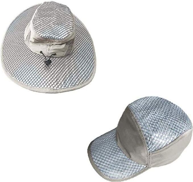 Hydro Cooling Bucket Hat Beige – 35 x 40 cm – Kühlender Hut – UV-Schutz