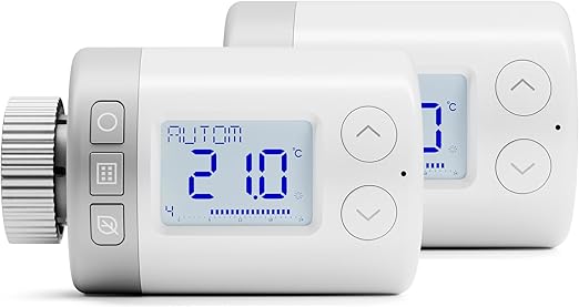 Honeywell Rondostat - 2er Set - Thermostat - ECO-Modus - Weiß