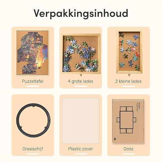 DiyDash Puzzlebrett - Für 1500 Teile