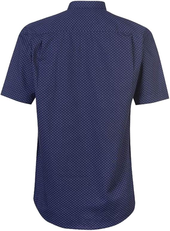 Pierre Cardin - Hemd kurzarm - Marine/Weiß - Größe L