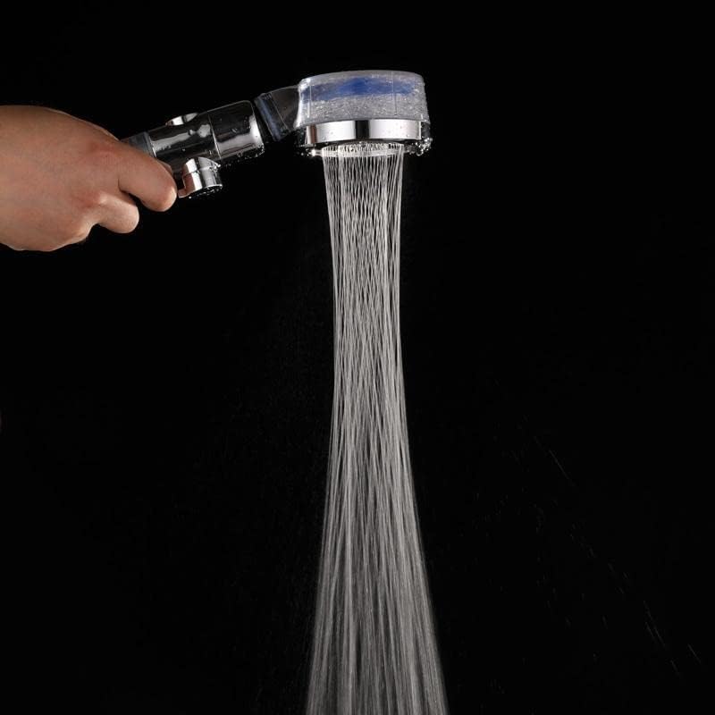 EcoTornado Duschkopf – 31 x 13 cm – Silber – Wassersparend – Mit Turbine
