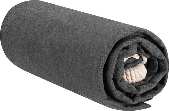 Juskys Hängematte Paya - Anthrazit - inkl. Gestell und Aufbewahrungstasche